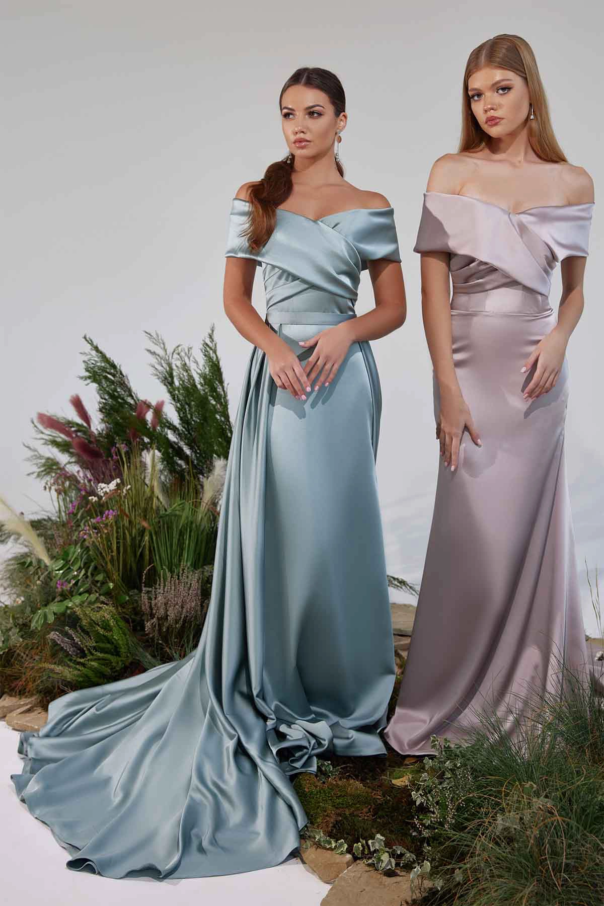 Vestido largo de fiesta